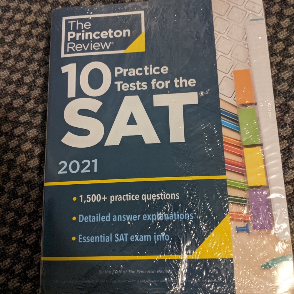 SAT prep book
